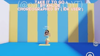 Take it to go Colliding Stars Dance Company S1 E1 [upl. by Ilak]