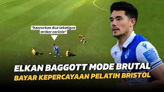 Menemukan Ritme Permainan Terbaiknya  Aksi Briliant Elkan Baggott Bantu Bristol Menang vs Carlisle [upl. by Auqemahs164]