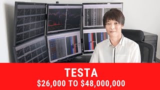 TESTA Trader from 26000 to 48000000 [upl. by Hploda]