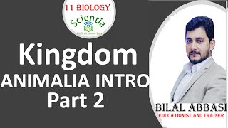 Kingdom Animalia Introduction Part 2 Biology 1 Chapter 10 By Scientia Urdu Hindi [upl. by Sidnak]