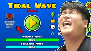 MY DAILY LEVEL TIDAL WAVE  Geometry Dash 22 [upl. by Teerprug]