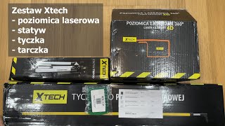 Test zestawu XTECH Poziomica laserowa 16 linii 4D  Statyw  Tyczka Tarczka Klon Hilda Heckermann [upl. by Child]