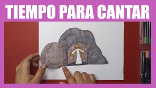 La Resurrección de Cristo  Manualidad  Niños  Ven Sígueme Primaria 2022 [upl. by Mullane942]