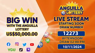 Emisión en directo de Madroka Anguilla Lottery LTD 12273 [upl. by Harneen337]