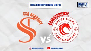 COPA SOTEROPOLITANA SUB18  SSA Academy U17 x Camaçariense  11032023  09h10min [upl. by Nesiaj930]