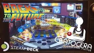 BATOCERA  Steam Deck  Future Pinball  Retour vers le Futur [upl. by Girish277]