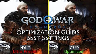 God of War Ragnarok  OPTIMIZATION GUIDE  Every Setting Tested  Best Settings [upl. by Bailey747]