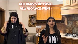 New Black Shirt From  Necklaces From  💕 💕 Vlog 596 [upl. by Yzzik]