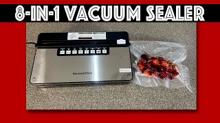 Bonsenkitchen 8 in1 Vacuum Sealer Review [upl. by Enorej]