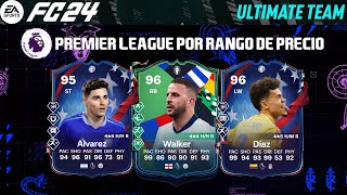 ⭐MEJORES JUGADORES PREMIER LEAGUE⭐ POR RANGO DE PRECIO FC FIFA 24 [upl. by Jenn]