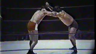 Jerry Brisco vs Danny Hodgec  World Jr Heavyweight Title 19731006 [upl. by Acinomad]