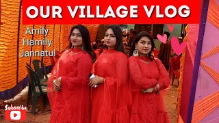 Amily Hamily Village Vlog  এ্যামিলি হ্যামিলি গ্রামে ভ্লগ [upl. by Eilime]