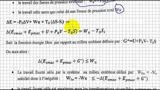 thermodynamique 2 smp s3 darija chapitre 2 part6 [upl. by Affrica695]