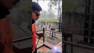 Double angle welding for beginnersangle joint weldingshort [upl. by Weinhardt]