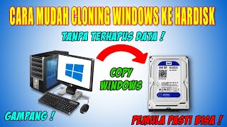 Cara Mudah Cloning Windows dari HDD ke HDDSSD Tanpa Install Ulang [upl. by Notsuh]