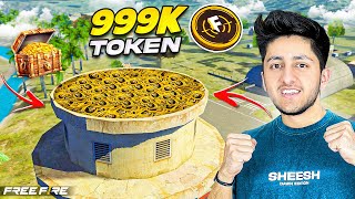 999k  Ff Token Challenge In Free Fire Can We Complete 1 Million Token  Garena Free Fire [upl. by Longan]