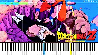 Dragon Ball Z OST  Time Chamber Goku buries Vegeta  Piano Tutorial [upl. by Fatima]