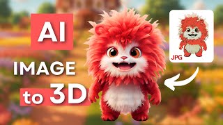 How to Turn Any Image into a 3D Model Using AI in 3 Minutes🔥FREE [upl. by Eednahs]