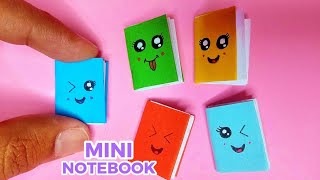 Mini Notebook  DIY Easy Mini Notebook  How to Make Paper Mini Notebook  Papercraft origami diy [upl. by Maris]