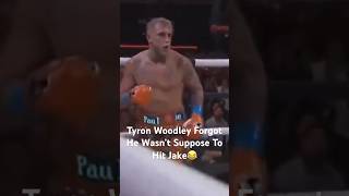 Tyron Woodley Rocks Jake Paul🙌 boxing jakepaul miketyson undisputed gaming athlete ufc [upl. by Ayek]