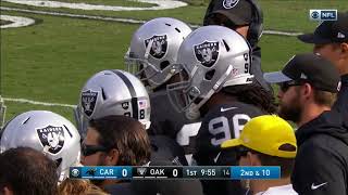 Carolina Panthers vs Oakland Raiders 11272016 [upl. by Saltzman834]