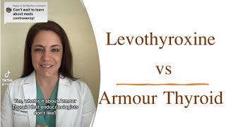 Levothyroxine VS Armour Thyroid [upl. by Huoh864]