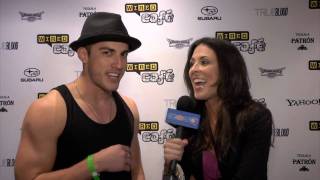 Michael Trevino Interview The Vampire Diaries  Wired Cafe ComicCon 2010 [upl. by Eninotna237]