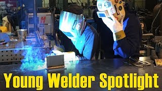 🔥 Young Welder Spotlight MIG Welding with Cody [upl. by Aicnom384]