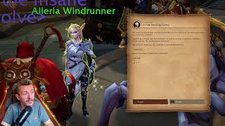 A light in the dark quest location alleria windrunner in the war within [upl. by Casie]