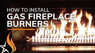 How to Install an HBurner and Fire Glass in Your Fireplace  By Starfire Direct [upl. by Schechter]