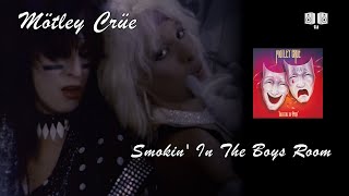 Mötley Crüe  Smokin In The Boys Room Official Music Video HDR Remastered [upl. by Alvis145]