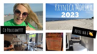 VLOG Z WYJAZDU 2023‼️‼️🚙 Krynica Morska ⚓️🛟⛵️ HOTEL JEDZENIE ATRAKCJE‼️CO POLECAM🙈 [upl. by Dorette]