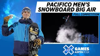 Pacifico Men’s Snowboard Big Air FULL COMPETITION  X Games Aspen 2024 [upl. by Aihsilat]