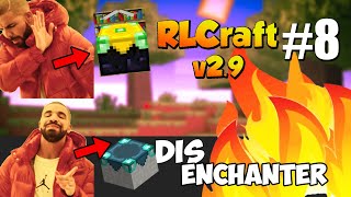 Minecraft RLcraft 293 DISENCHANTER Ep8 Hindi [upl. by Zurc]