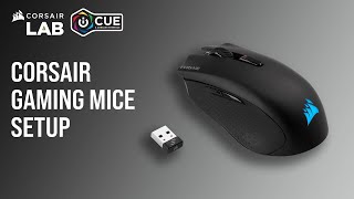 How To Set Up CORSAIR Gaming Mice in iCUE [upl. by Orva718]