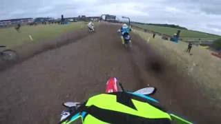 GoPro Gautier Paulin FIM MXGP 2016 RD11 Matterley Basin United Kingdom Moto 1 [upl. by Corrianne]