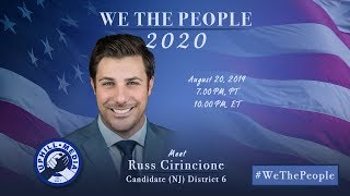 Russ Cirincione Candidate for New Jersey US House District 6  WeThePeople [upl. by Stanwinn889]