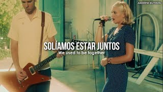 No Doubt  Dont Speak Sub español  Lyrics Video Oficial 4K [upl. by Avevoneg]