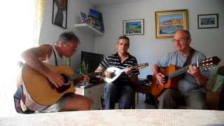 PIEMONTESINA BELLA  Mandoline et Guitares  Réalisé Casa Sergio à Menton [upl. by Eidroj]