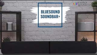 Bluesound  Pulse Soundbar  Dolby Atmos Ready Soundbar [upl. by Skillern979]