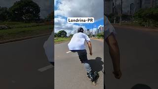 Patinando em LondrinaPR rolki rollerskating frskates [upl. by Issak827]