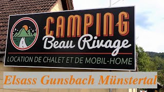 5 Elsass Camping Gunsbach Albert Schweitzer Rundweg [upl. by Junno]