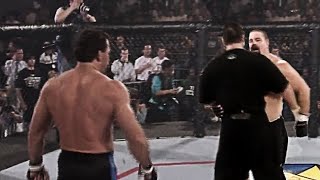 The most brutal tournament in MMA The Predator Don Frye destroys Tank Abbott [upl. by Dollar]