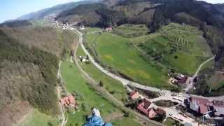 Paragliding im Schwarzwald [upl. by Eneliak]