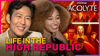 THE ACOLYTE Stars On Life in the High Republic  Lee Jungjae Amandla Stenberg [upl. by Ecile]