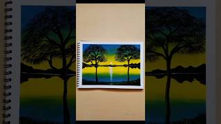 Painting ideas for beginner 🎨🖌️ paintingideas art drawing shortvideo music acrylicpainting [upl. by Cirala]