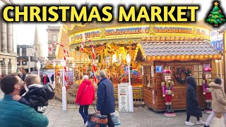 Nottingham Chrismas Market Walking Tour 2024 🇬🇧 🎄☃️🎁🎆 [upl. by Nixon721]