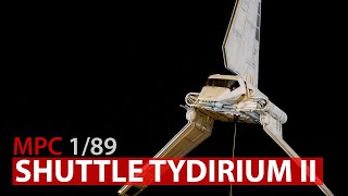 MPC 189 Shuttle Tydirium Full Build Part 2 of 2  The Structure [upl. by Lauren]