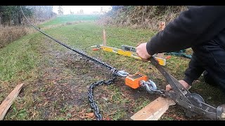 Anchor Chain Catenary Anchor Test Video 89 [upl. by Eniamerej]