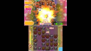 Pokemon Shuffle 3DS  Stage 524 Foongus S Rank ITEMLESS [upl. by Sirrep]